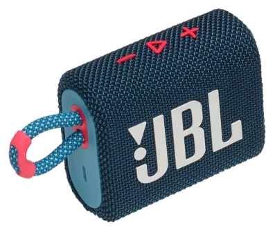 JBL Go 3 Bluetooth prenosivi zvučnik, Blue-Pink