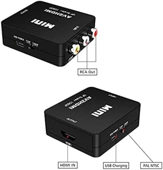 Adapter AV2HDMI HD Video Converter