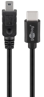 SB 2.0 kabl (USB-C™ do B), crni