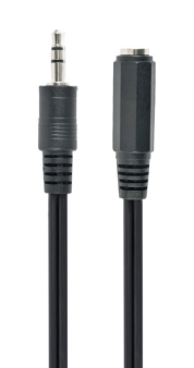 3.5 mm stereo plug to 3.5 mm stereo socket extension cable