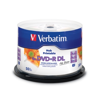 Verbatim  DVD+R DL Printabile 1/50 8.5Gb,  97693