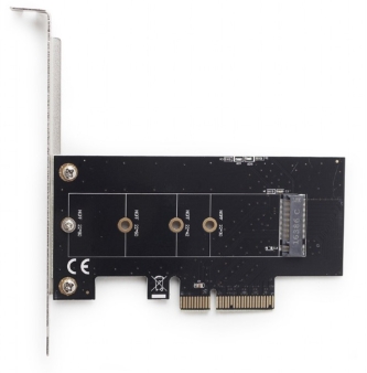 M.2 SSD NVMe adapter PCI-Express add-on card, sa dodatnim low-profile breketom