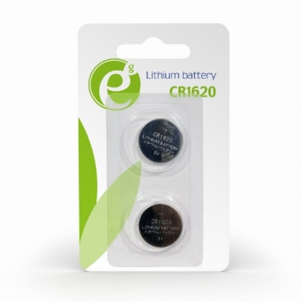 Button cell CR1620, 2-pack
