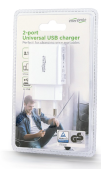 Punjač univerzalni USB 2, ​​2.1 A Gembird