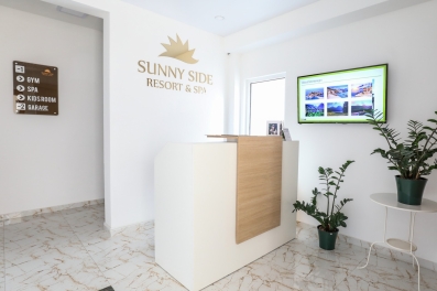 Jednosoban stan sa 51m2 + 57m2 krovna terasa sa đakuzijem i panoramskim pogledom na more,Becici-Sunny Side