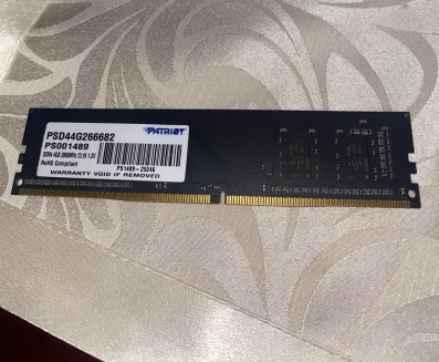 2xPatriot DDR4 4gb 2666MHz