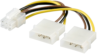 Kabal za napajanje/adapter za PC grafičku karticu, 6-pin PCI-E/PCI Express