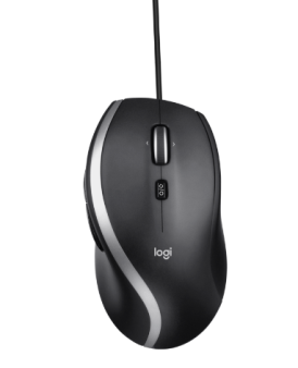 Logitech M500S ergonomski miš, Black/Silver