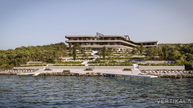Zemljište na obali Bokokotorskog zaliva Luštica,sa gotovim projektom hotela sa 5 zvezdica