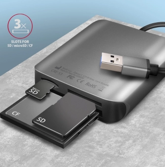 Axagon 3.2 čitač kartica sa USB-A