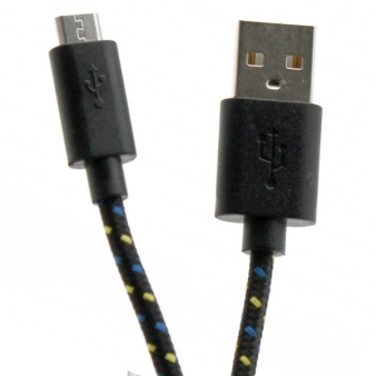 SBOX USB-MICRO 1M BLACK