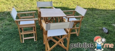 Garniture (4 stolice i sto) i ligestule