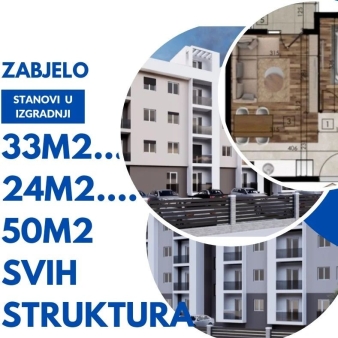 Stanovi u izgradnji, Zabjelo, Podgorica, Prodaja