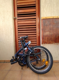 Sklopivi bicikl BTW500 + tašna + tašna za transportaciju