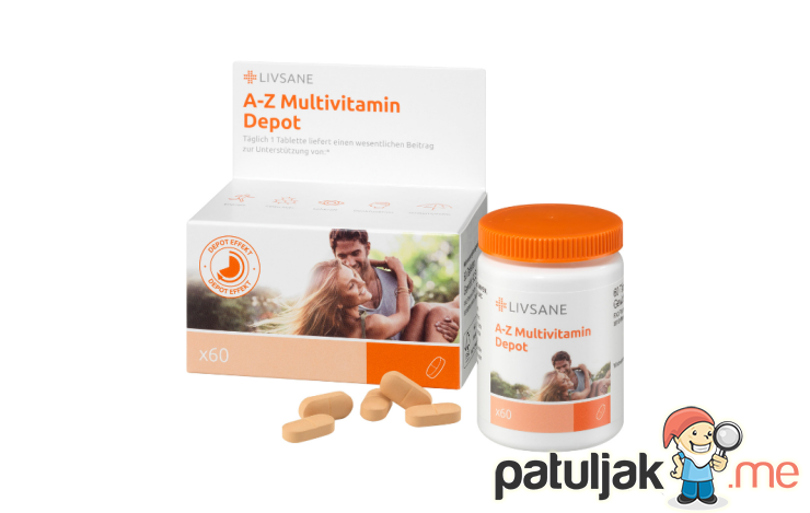 Livsane A-Z Multivitamin Depo 60 tableta